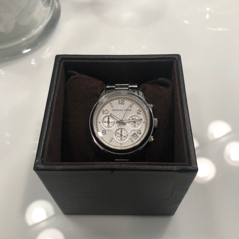 Michael Kors Sterling Silver Watch